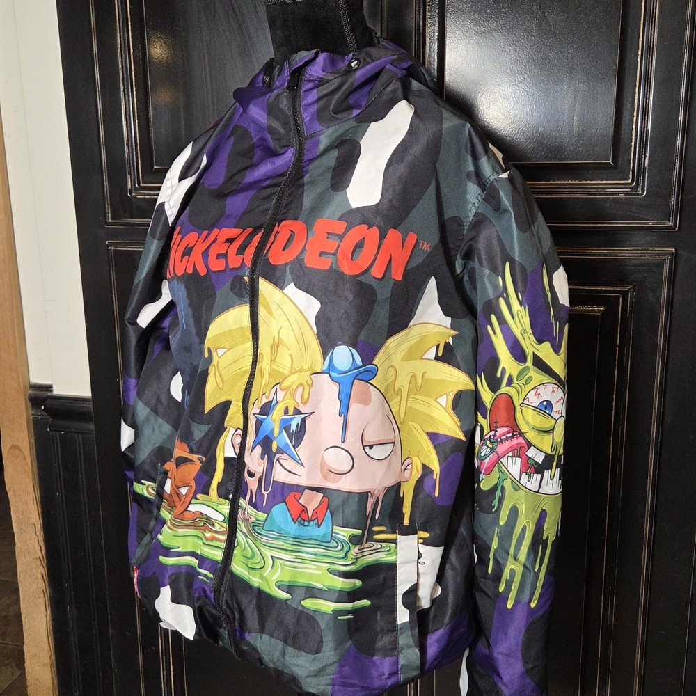 members only x nickelodeon jacket Large, Nostalgic, Classic Cartoon,SpongeBob